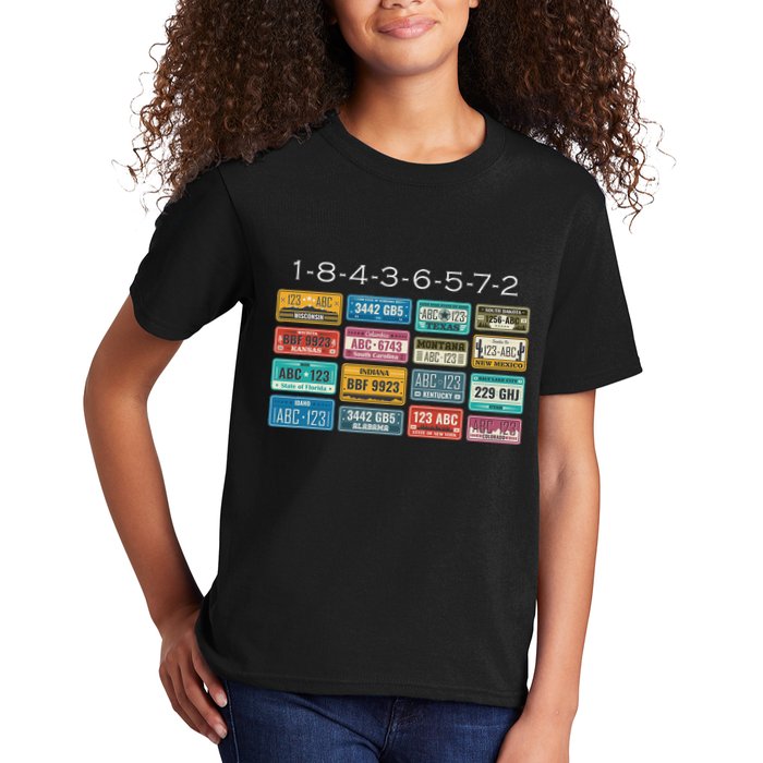 18436572 Firing Order Small Block Engine V8 Big Block Kids T-Shirt