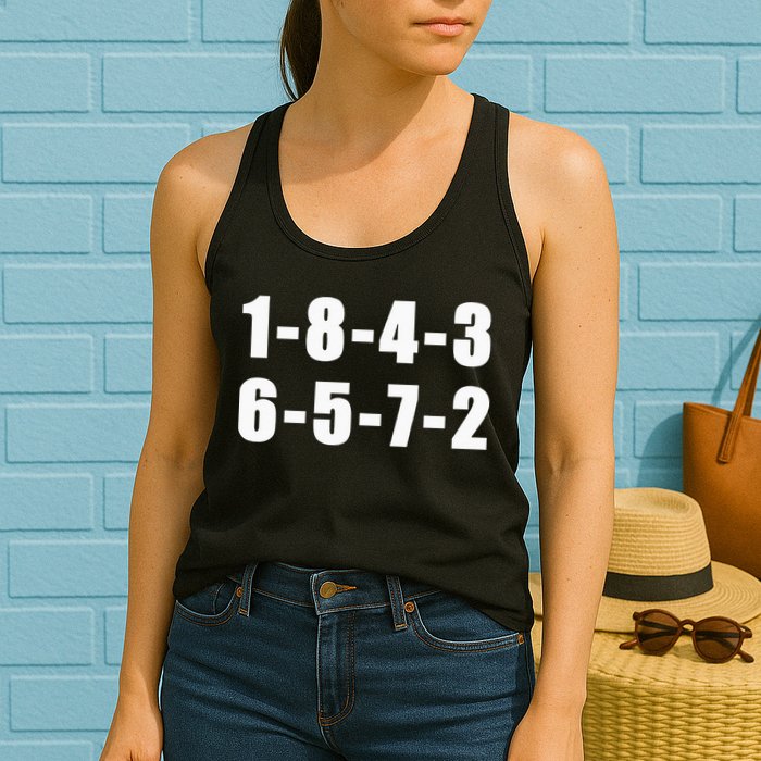 18436572 Firing Order Small Block Engine V8 Big Block Womens Tank Top