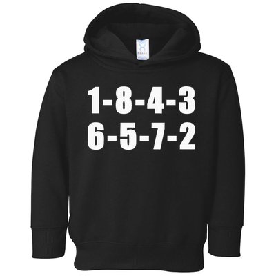 18436572 Firing Order Small Block Engine V8 Big Block Toddler Hoodie