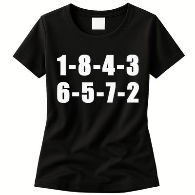 18436572 Firing Order Small Block Engine V8 Big Block Womens T-Shirt