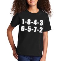 18436572 Firing Order Small Block Engine V8 Big Block Kids T-Shirt