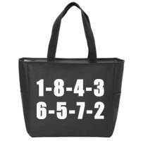 18436572 Firing Order Small Block Engine V8 Big Block Zip Tote Bag