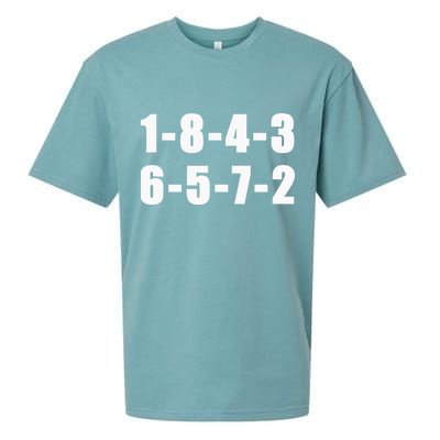 18436572 Firing Order Small Block Engine V8 Big Block Sueded Cloud Jersey T-Shirt
