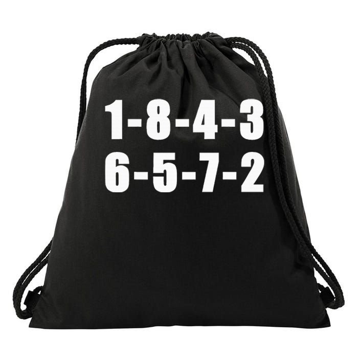 18436572 Firing Order Small Block Engine V8 Big Block Drawstring Bag