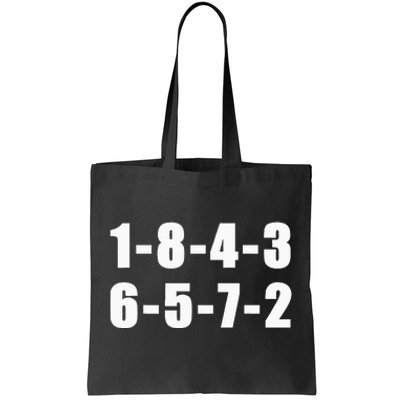 18436572 Firing Order Small Block Engine V8 Big Block Tote Bag