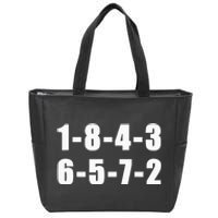 18436572 Firing Order Small Block Engine V8 Big Block Zip Tote Bag