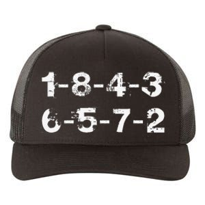 18436572 Firing Order Numbers Funny Yupoong Adult 5-Panel Trucker Hat