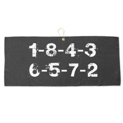 18436572 Firing Order Numbers Funny Large Microfiber Waffle Golf Towel