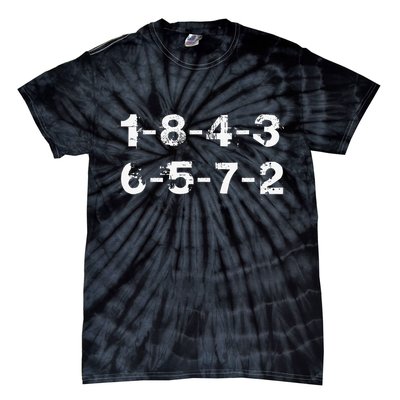 18436572 Firing Order Numbers Funny Tie-Dye T-Shirt