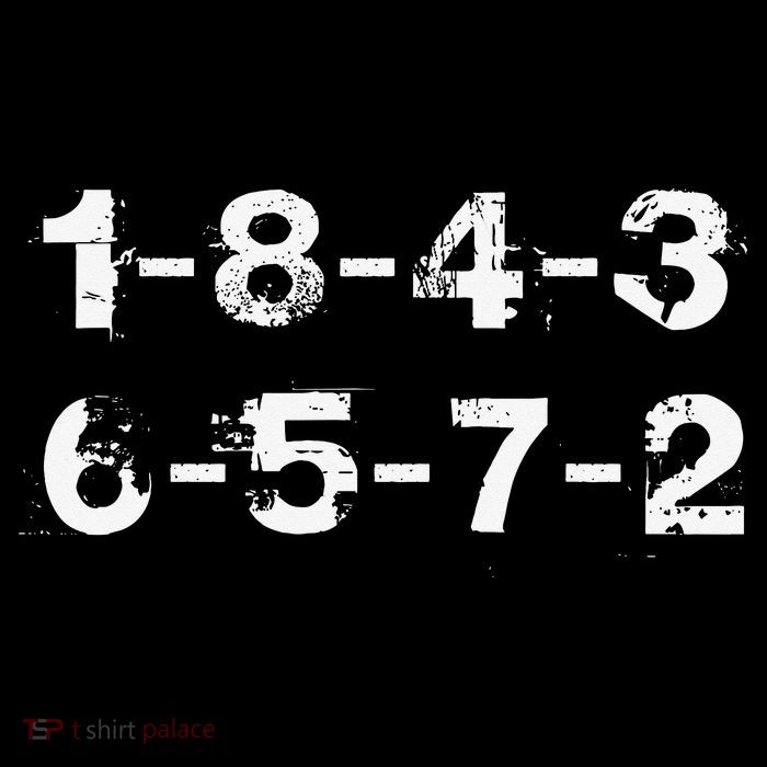18436572 Firing Order Numbers Funny Tank Top