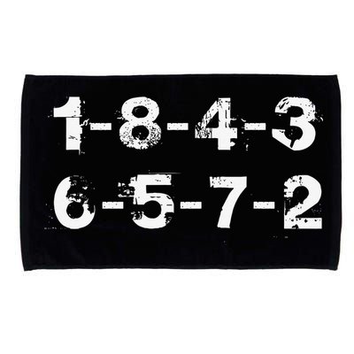18436572 Firing Order Numbers Funny Microfiber Hand Towel