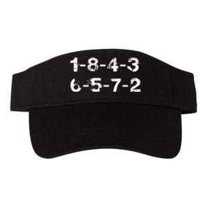 18436572 Firing Order Numbers Funny Valucap Bio-Washed Visor