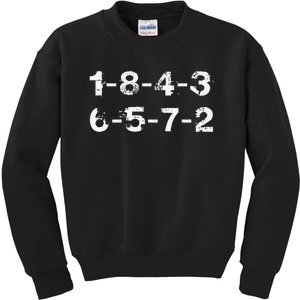 18436572 Firing Order Numbers Funny Kids Sweatshirt