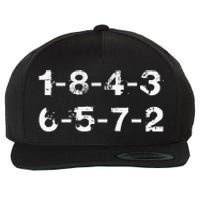 18436572 Firing Order Numbers Funny Wool Snapback Cap