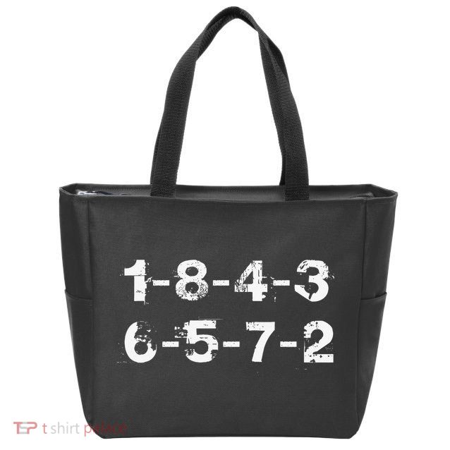 18436572 Firing Order Numbers Funny Zip Tote Bag