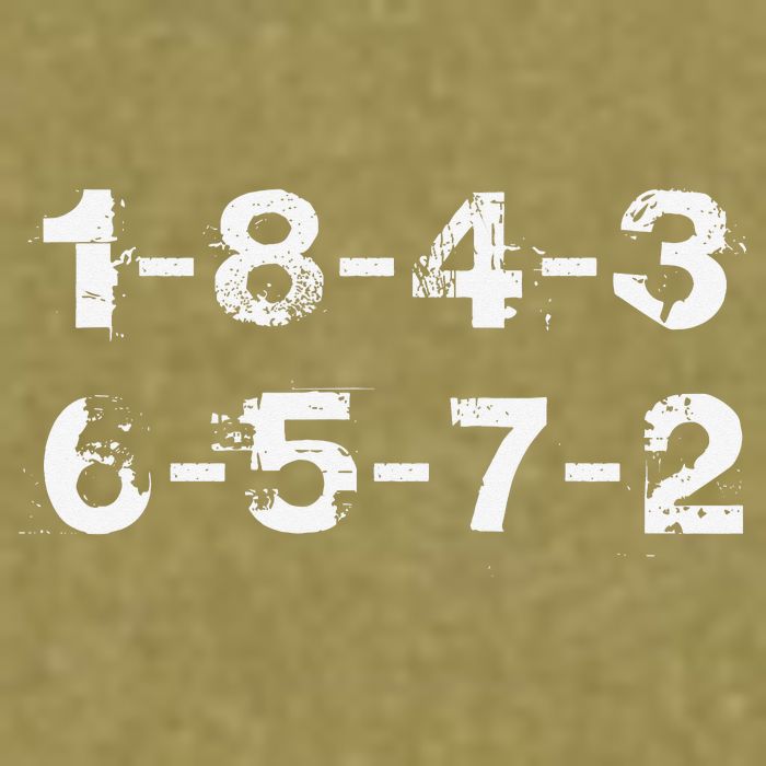 18436572 Firing Order Numbers Funny Garment-Dyed Women's Muscle Tee