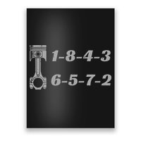 18436572 Firing Order Small Block Engine V8 Big Block Poster