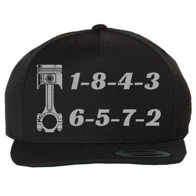 18436572 Firing Order Small Block Engine V8 Big Block Wool Snapback Cap