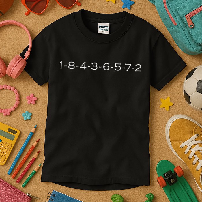 18436572 Firing Order Small Block Engine V8 Big Block Kids T-Shirt