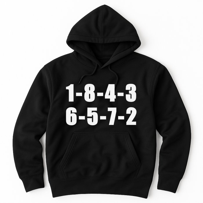 18436572 Firing Order Small Block Engine V8 Big Block Hoodie