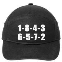 18436572 Firing Order Small Block Engine V8 Big Block 7-Panel Snapback Hat