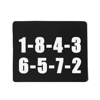 18436572 Firing Order Small Block Engine V8 Big Block Mousepad