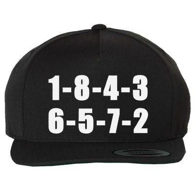 18436572 Firing Order Small Block Engine V8 Big Block Wool Snapback Cap