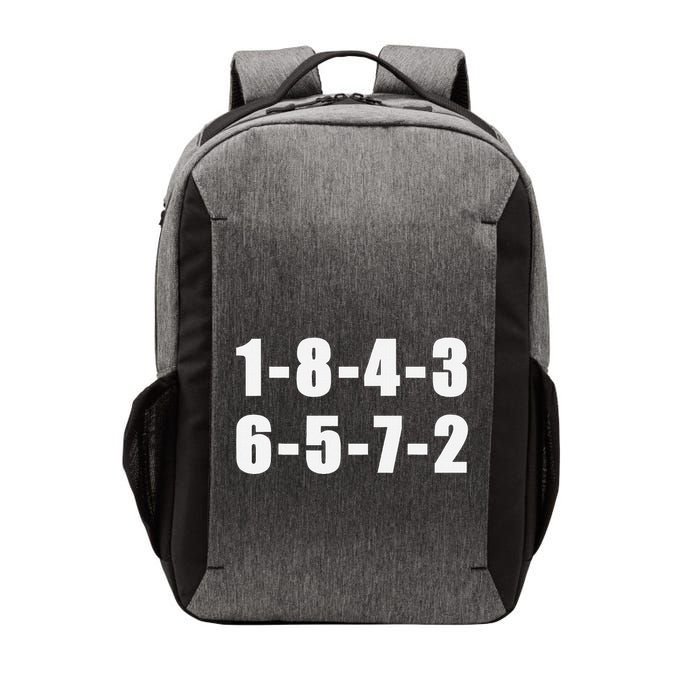 18436572 Firing Order Small Block Engine V8 Big Block Vector Backpack