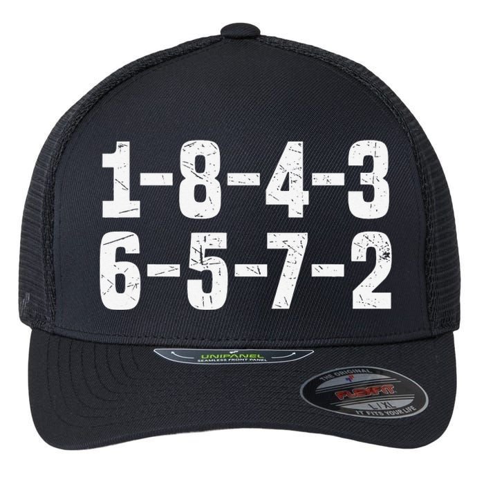 18436572 Firing Order Small Block Engine V8 Big Block Flexfit Unipanel Trucker Cap