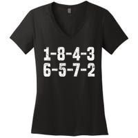 18436572 Firing Order Small Block Engine V8 Big Block Women's V-Neck T-Shirt