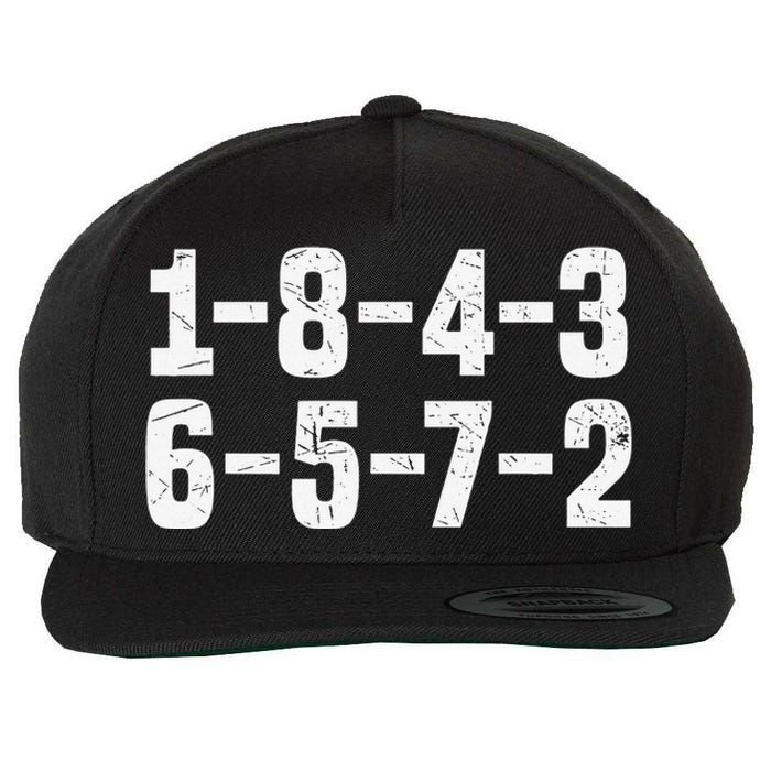 18436572 Firing Order Small Block Engine V8 Big Block Wool Snapback Cap