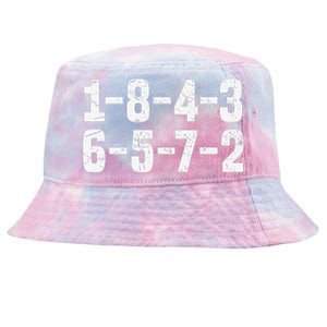 18436572 Firing Order Small Block Engine V8 Big Block Tie-Dyed Bucket Hat