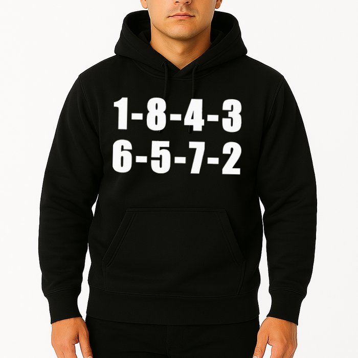 18436572 Firing Order Small Block Engine V8 Big Block Hoodie