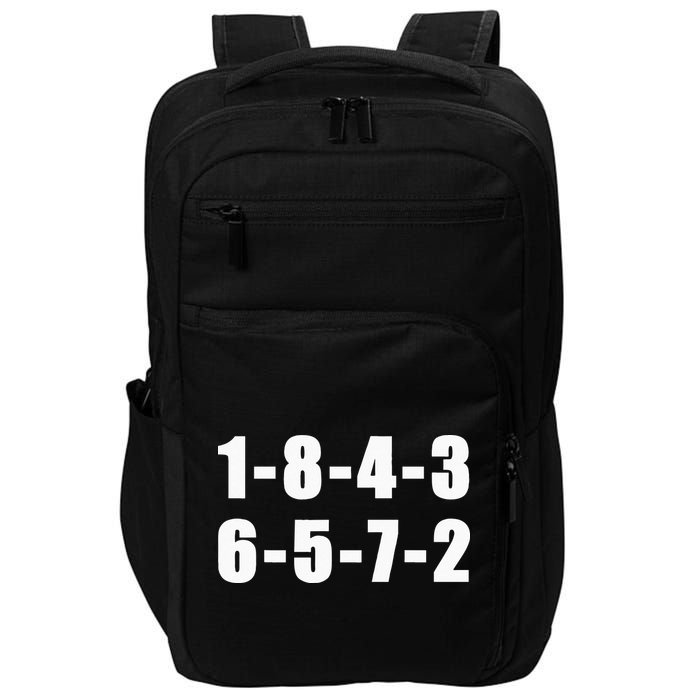 18436572 Firing Order Small Block Engine V8 Big Block Impact Tech Backpack
