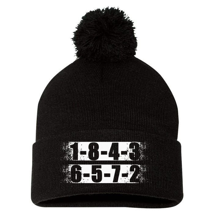 18436572 Firing Order Vintage Pom Pom 12in Knit Beanie