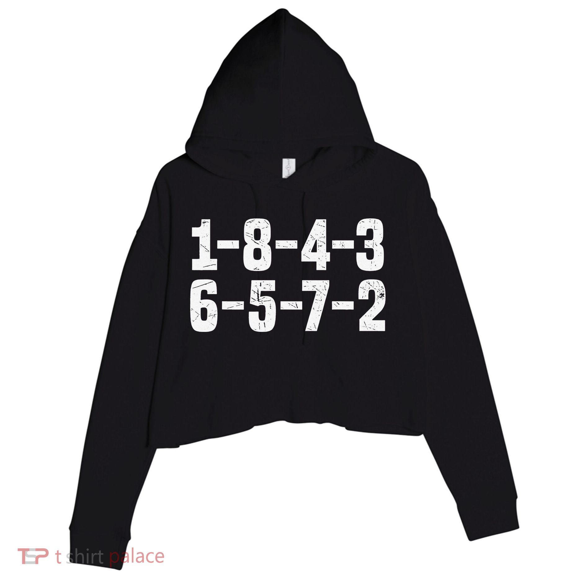 18436572 Firing Order Crop Fleece Hoodie