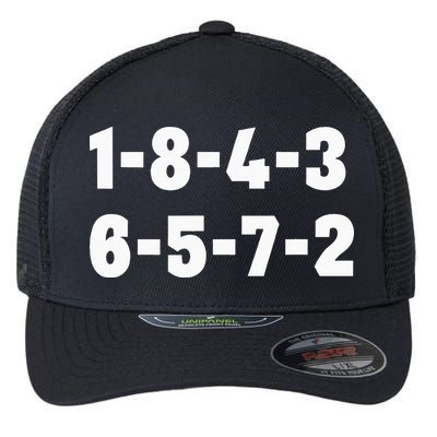 18436572 Firing Order Small Block Engine V8 Big Block Flexfit Unipanel Trucker Cap