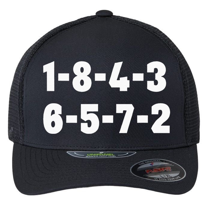 18436572 Firing Order Small Block Engine V8 Big Block Flexfit Unipanel Trucker Cap