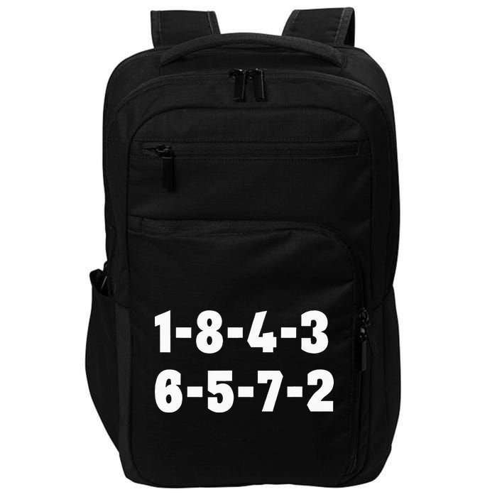 18436572 Firing Order Small Block Engine V8 Big Block Impact Tech Backpack