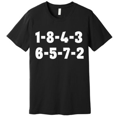 18436572 Firing Order Small Block Engine V8 Big Block Premium T-Shirt