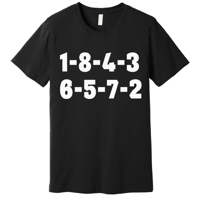 18436572 Firing Order Small Block Engine V8 Big Block Premium T-Shirt
