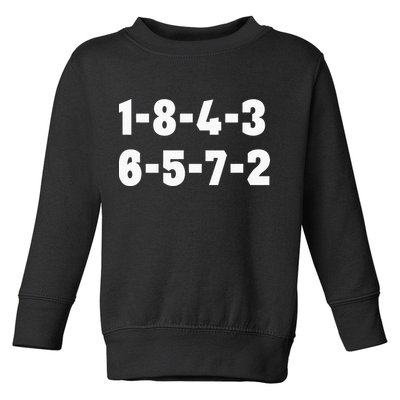 18436572 Firing Order Small Block Engine V8 Big Block Toddler Sweatshirt