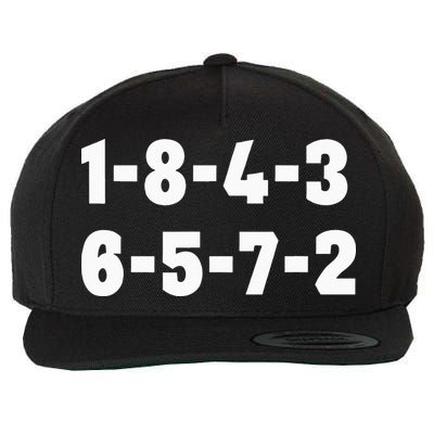 18436572 Firing Order Small Block Engine V8 Big Block Wool Snapback Cap