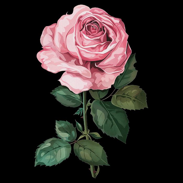 199 Flowers Rose Drawstring Bag