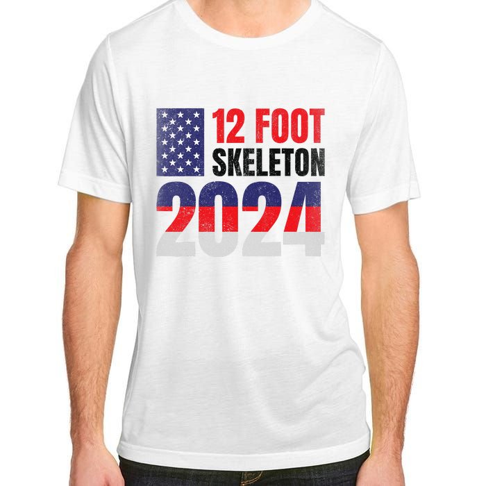 12 Foot Skeleton 2024 Giant Skelly Election Humor Usa Adult ChromaSoft Performance T-Shirt