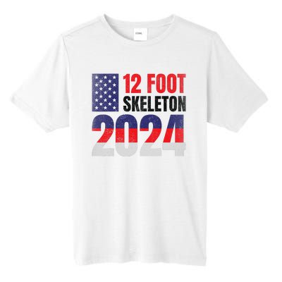 12 Foot Skeleton 2024 Giant Skelly Election Humor Usa Tall Fusion ChromaSoft Performance T-Shirt