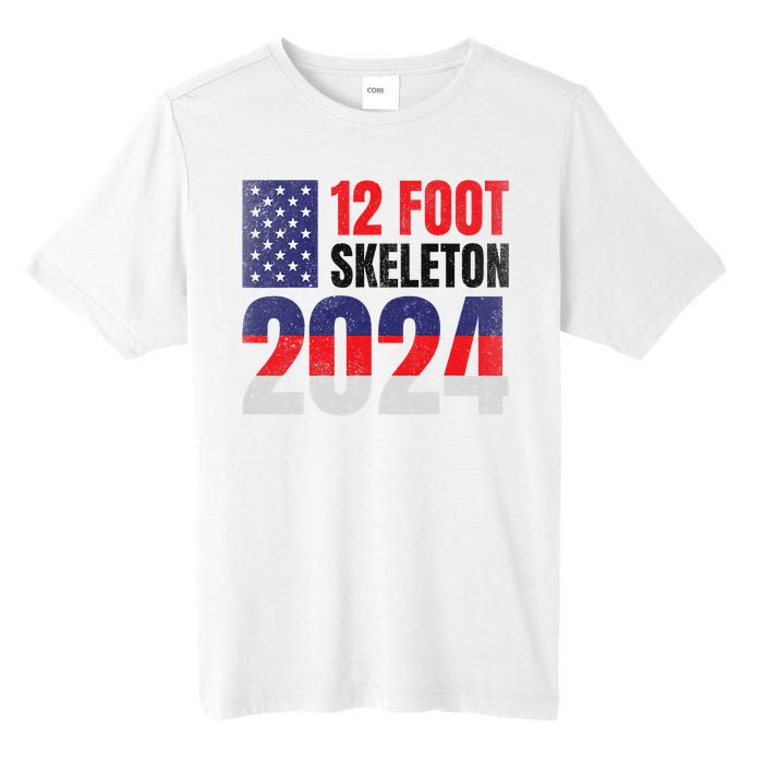 12 Foot Skeleton 2024 Giant Skelly Election Humor Usa Tall Fusion ChromaSoft Performance T-Shirt