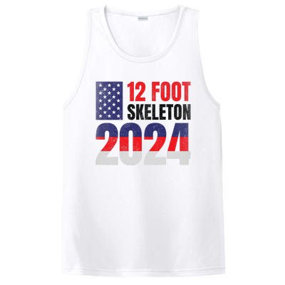 12 Foot Skeleton 2024 Giant Skelly Election Humor Usa PosiCharge Competitor Tank