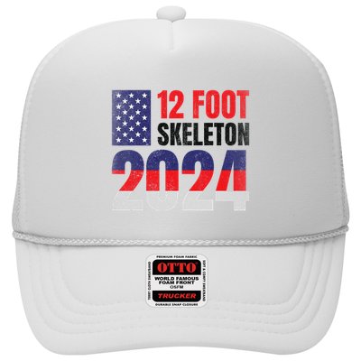 12 Foot Skeleton 2024 Giant Skelly Election Humor Usa Trucker Hat