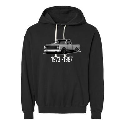 19731987 Funny Squarebody Vintage Garment-Dyed Fleece Hoodie